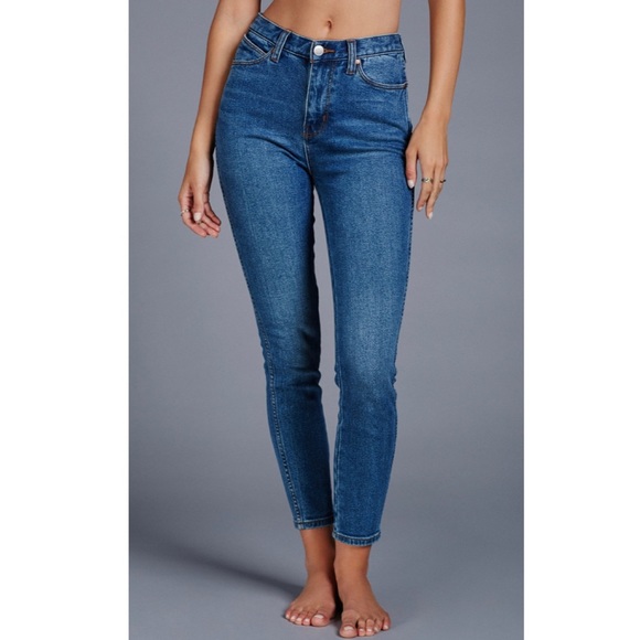 Free People Denim - Free People High Rise Skinny Ankle Denim Jeans 27